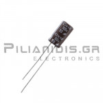 Electrolytic Capacitor  10μF 105C 100V Ø6.3x11mm P2.5