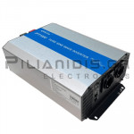 Inverter Καθαρό Ημίτονο 1000W | Vin: 12Vdc | Vout: 230VAC | Δυνατότητα Απομακρυσμένου Ελέγχου